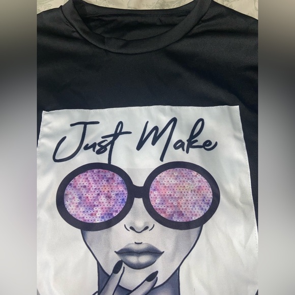 BLACK LONG SLEEVE SWEATER DRESS - Picture 2 of 4